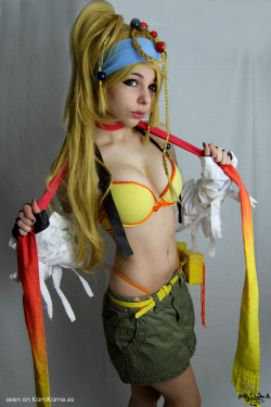 sakafai:  Sexy and nice Rikku cosplay from Final Fantasy X-2 by the pretty RyuuLavitz. 