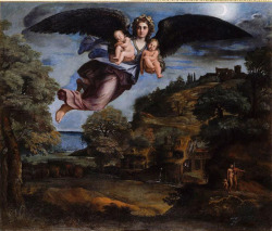 Annibale Carracci (Italian, 1560-1609), Allegory of the Night, ca. 1602-1605; oil on canvas, 128 x 155 cm; Musée Condé, Chantilly 