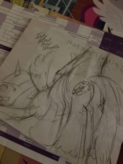 Lewd art sketch from ColbaltSketch :3 I&rsquo;m at BronyCon this weekend everyone, with Garyd12 &amp; CobaltSketch!
