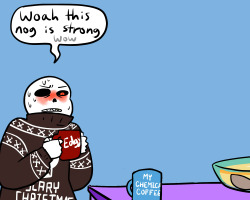 loverofpiggies:  I broke my ‘Ten panels tops’ rule for CPAU. Oh well.Read the whole series of CPAU comics here!1. UnderfellSans and Science Sans2. UnderSwap Sans and Aftertale Sans3. UnderSwap Sans and Underfell Sans4. UnderSwap Paps and Underfell
