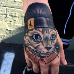 thievinggenius:  Tattoo done by Chris Primm.https://instagram.com/primm_/?hl=en