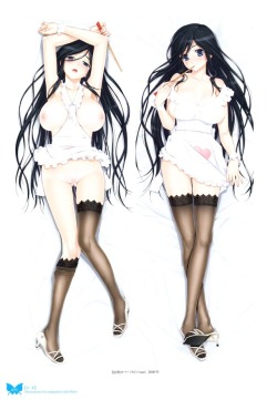 happoubi jin dakimakura heels naked apron nipples pubic hair pussy juice thighhighs undressing | #402761 | yande.re