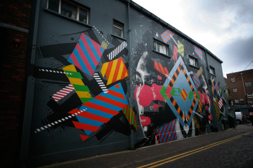 askewone: Collaboration with Maser Art for Draw Out Festival 2014 LImerick, Ireland Shot by Conor Buckley My mate