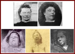 Jack the Ripper. Some of the rumoured victims.