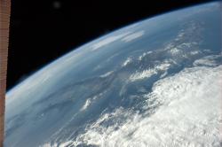 canadian-space-agency:  The Earth photographed from the ISS by Japanese Astronaut and ISS Commander Koichi Wakata.  Credit: Koichi Wakata/JAXA