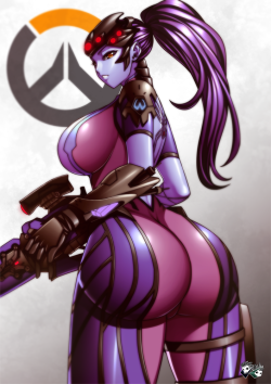 jadenkaiba:  “One shot, One kill~!” Widowmaker from Overwatch , the winner of the Jadenkaiba’s  poll on Facebook Art Page. Wikia Time: Widowmaker is the perfect assassin: a patient, ruthlessly efficient killer who shows neither emotion nor remorse.