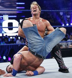 fishbulbsuplex:  Chris Jericho vs. John Cena  Jericho face looks so hot here, he&rsquo;s really dominating John!
