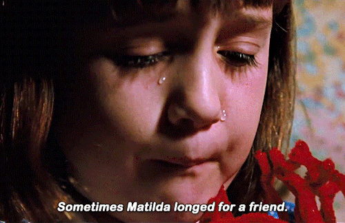 wickedwonderlandd:jotaillustrator:iconuk01:fuck-hatchetfield-high:stars-bean:  Matilda (1996) dir. Danny DeVito    As others have noted in the past, Danny DeVito not only directed Matilda (and played her dad), but he and Rhea Perlman (DeVito’s wife