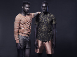 justanorm:  Jeremy Boateng &amp; Dylan Williams - Shot by Sam Barker Styled by Eric Down  The one on the right 