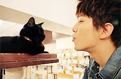 2pmlovesjunho:  1/♥ Junho with animals    