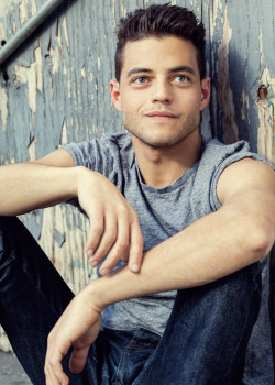 adamdrivers:  Rami Malek photographed by the Riker Brothers (2013) 
