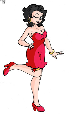 So I’m taking an animation college course, and one of the classes is about animation history. My teacher made us watch a couple Betty Boop cartoons and I realized I wanted to draw her. Ain’t she cute?Commission Info - Ko-fi - Redbubble Store