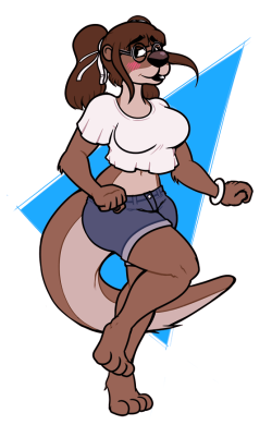 tf-artist-chan:Technically the last day of summer is today, so summer otter is still on time : ) Happy belated birthday @blogshirtboy! This is cute and perfect and I love it, thank you.