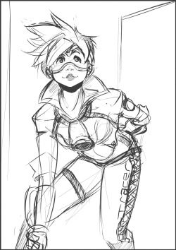 stetcher:  Played the Overwatch beta.  Tracer was cute. Quick Sketch.   &lt;3 &lt;3 &lt;3