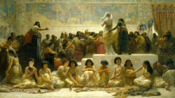 alias61:  Edwin Long - The Babylonian Slave Market (1875) 