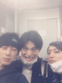 Hiroki and Tachu.Everyoneâ€™s faces are awful arenâ€™t they. lol