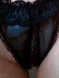 slutwife-cuckhusband:  sohard69cl:  slutwife-cuckhusband:  Wearing these today.  Sitting at my desk later with my pussy out.  Please comment, send messages and reblog. Xxx  Lovely view. Maybe I’ll join you hanging out in my crotchless panties.  Post