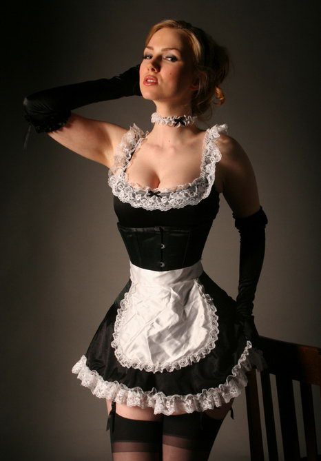 French maid slave