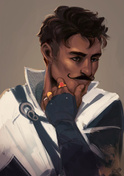 kf1n3:  sometimes you gotta just paint a dorian   Sometimes you gotta just reblog such perfect art of such a perfect face. *gush*