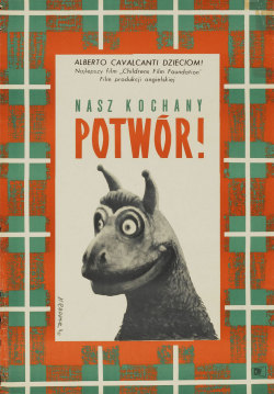 movieposteroftheday:  Polish poster for THE MONSTER OF HIGHGATE PONDS (Alberto Cavalcanti, UK, 1961) Designer: Maciej Raducki (b. 1929) Poster source: Heritage Auctions The Polish title translates as “Our Beloved Monster!” 
