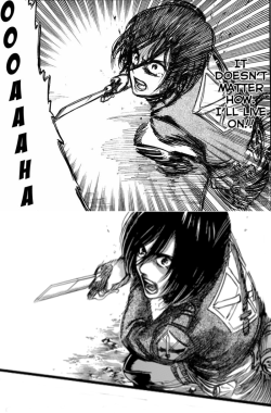 falcon94ssy:  The Shiganshina Trio: Then And Now I see Isayama is going to keep redrawing panels in the coming chapters. Perhaps he wants to show these to readers who have just start to read the manga after watching the Snk Live Action movie LOL 