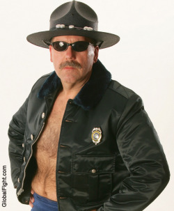wrestlerswrestlingphotos:  gear fetish police officer cop