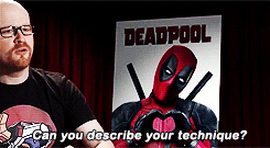 mishasteaparty:  Deadpool interview. 