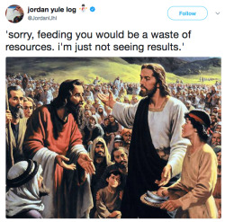an-incoherent-blog: red-umbrella-811:  calldres:  politicalsci:    Seeing biblical teachings being reversed into conservative teachings is one of the funniest things holy shit. Like this makes it painfully clear that Jesus taught the exact opposite of