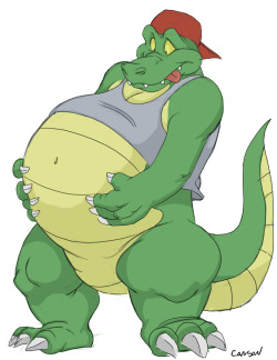 c-xxx-squared:  johnny-the-panda:   gator belly hold - by canson  LOOK AT THIS GATOR 