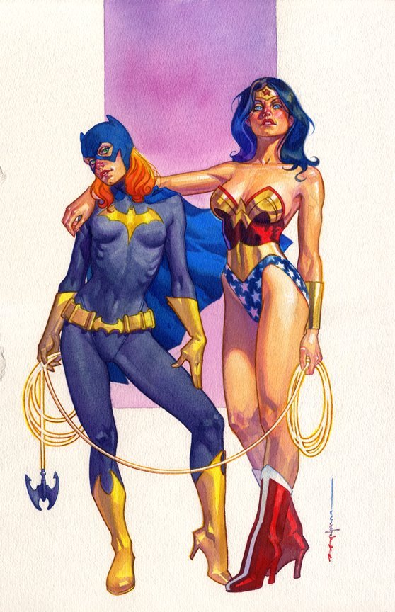 Batgirl catwoman supergirl and wonder woman porn