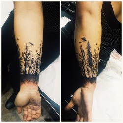 highnympho:  My beautiful tattoo :) can’t wait to take nudes once this heals  It is bad ass !!