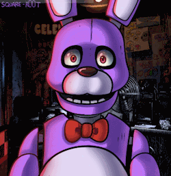 square-r00t:  Two hundred years after the Chica one, here’s a Bonnie. :&gt;  Also, before you can say it. NO, it’s not supposed to be a dating sim. Hush. —- 