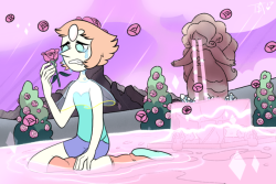 fawns-art-things:  would it really matter if you were to count the days left with your hands? just really, REALLY wanted to draw something SU related because the hiatus ends november 10th (9 days before my birthday thank you). i really love young pearl.