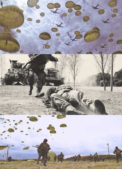 gh0stdivision:  highliine:Band of Brothers || Episode 04: Replacements  One way up, one way down.