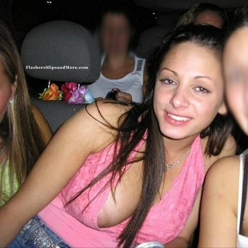 Drunk college girls nipple slips