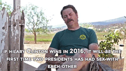 &ldquo;If Hillary wins, it&rsquo;ll be the first time two presidents had sex with each other&hellip;&rdquo;&hellip;that you know of&hellip;