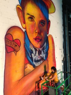 crossconnectmag:  Natalia Rak born in 1986 and graduate of Fine Arts in Lodz is the most talented Street Art artist in Poland. Follow fer on Instagram.                                 :-) Looking to spice up your timeline? Like out