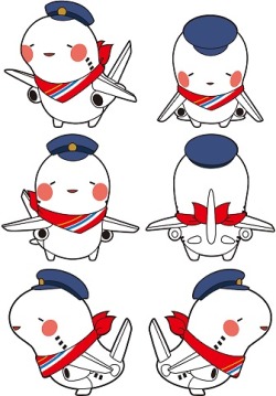 puppytiny:  osaka airport’s mascot, sora-yan, is so cute!  so cute X3