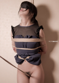 ropemagic:via “ROPE MAGiC&ldquo; featuring model: Sumire* photograph and ropework: Reiji Suzuki
