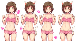 lolisenpai:  neneko-kun:  cute-girls-from-vns-anime-manga:    モバマス絵まとめ(4月その①) by ぱお先輩     My favorite is #4  i like all 