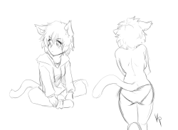 oh. more catgirl. still deciding on a name for her