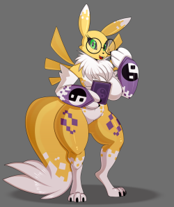 somescrub:   September Colored Patron Pic Request was Wouhlven‘s Renamon 