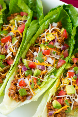 do-not-touch-my-food:  Turkey Taco Lettuce Wraps