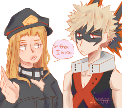 tuesyays-art:bakugou and camies relationship is the equivalent to that one vine 
