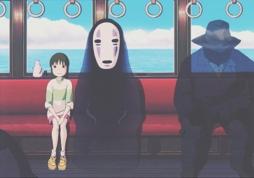 Anime little girl ghost