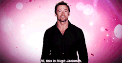  Hugh Jackman wishes Happy Valentine’s Day. |  x.       