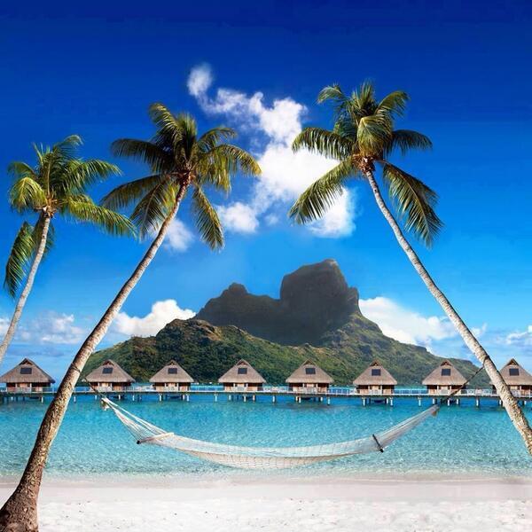 Tropical beach desktop