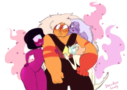 decadent-candy:  #stephen galaxy #nsfw #gems in heat #estrous #jasper x crystal gemsI’m a sucker for Jasper and the crystal gems together. so have some gems in heat with Jasper.