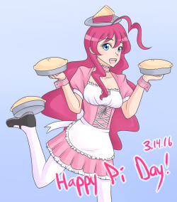 Happy Pi Day!Pinkie made 3.14 pies for you!