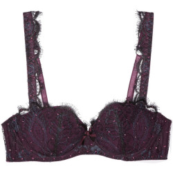 xcat:  Agent Provocateur Errin Swarovski crystal-embellished lace push-up bra (see more push up bras) 